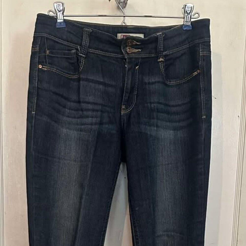 Lei Sophia Brand Hipster, Flared Jeans